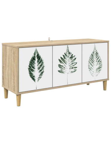 Mobile TV HANAU 102 x 33 x 50 cm Sonoma Legno ingegnerizzato
