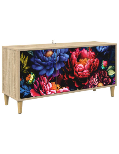 Mobile TV KIEL 102 x 33 x 50 cm Sonoma Legno ingegnerizzato
