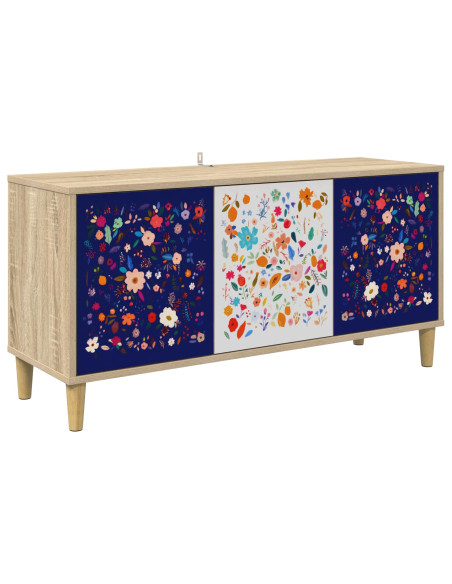 Mobile TV MAINZ 102 x 33 x 50 cm Sonoma Legno ingegnerizzato