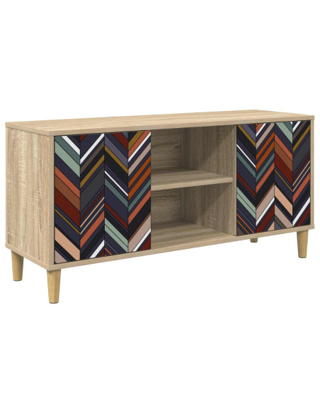 Mobile TV OMMEN 102 x 33 x 50 cm Sonoma Legno ingegnerizzato
