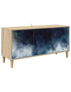 Mobile TV RAALTE 102 x 33 x 50 cm Sonoma Legno ingegnerizzato
