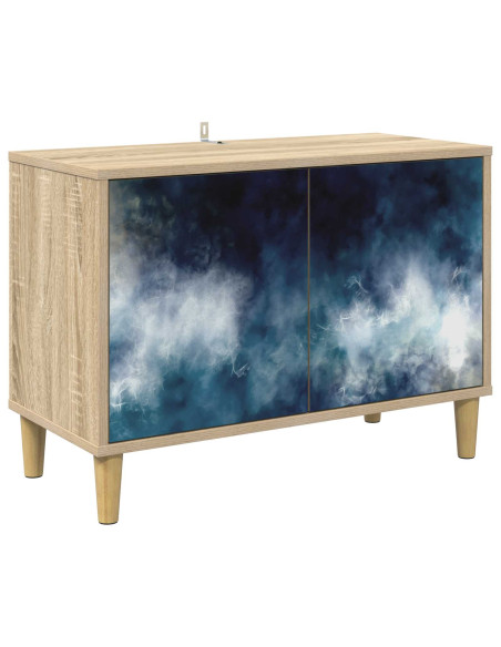 Mobile TV RAALTE 69 x 33 x 50 cm Sonoma Legno ingegnerizzato