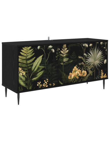 Mobile TV RHENEN 102 x 33 x 51 cm Rovere Nero