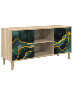 Mobile TV WIJHE 102 x 33 x 50 cm Sonoma Legno ingegnerizzato
