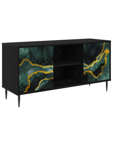 Mobile TV WIJHE 102 x 33 x 51 cm Rovere Nero