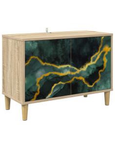 Mobile TV WIJHE 69 x 33 x 50 cm Sonoma Legno ingegnerizzato