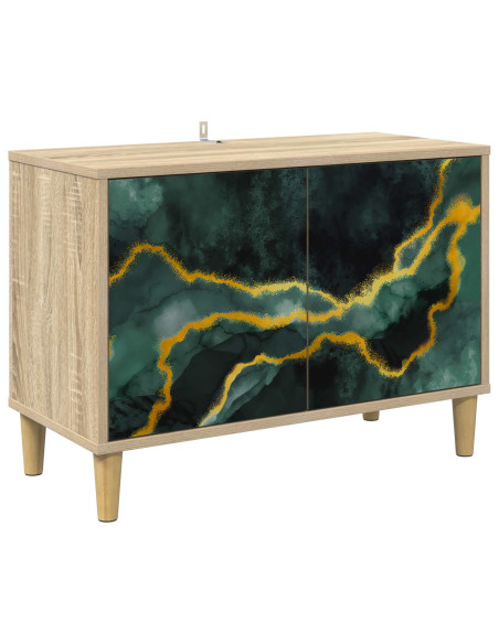 Mobile TV WIJHE 69 x 33 x 50 cm Sonoma Legno ingegnerizzato