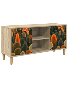 Mobile TV ZAANDAM 102 x 33 x 50 cm Sonoma Legno ingegnerizzato
