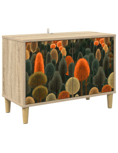 Mobile TV ZAANDAM 69 x 33 x 50 cm Sonoma Legno ingegnerizzato