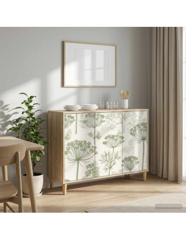 Credenza GOTHA Sonoma 102 x 33 x 75 cm Legno ingegnerizzato