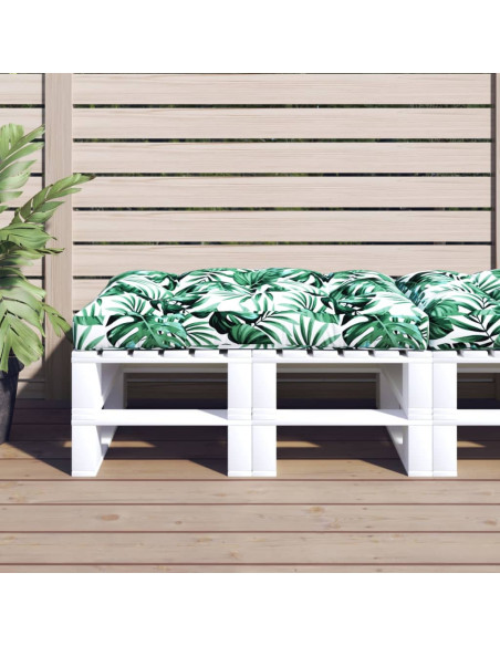 Cuscino per Pallet Verde 120x80x12 cm in Tessuto