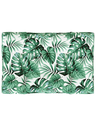 Cuscino per Pallet Verde 120x80x12 cm in Tessuto