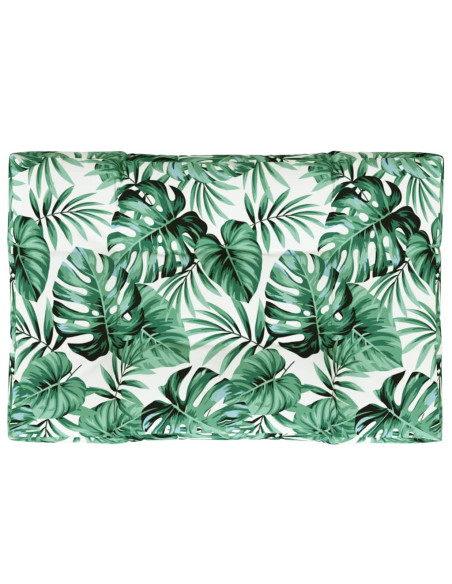 Cuscino per Pallet Verde 120x80x12 cm in Tessuto