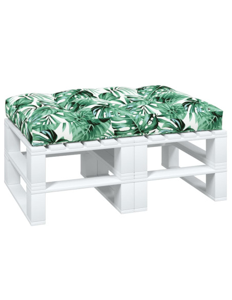 Cuscino per Pallet Verde 120x80x12 cm in Tessuto