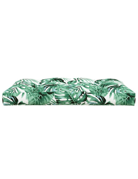 Cuscino per Pallet Verde 120x80x12 cm in Tessuto