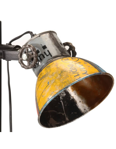 Lampada da Pavimento con 2 Paralumi Multicolore E27