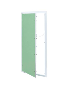Pannello di Accesso Verde e Argento 45 x 85 cm