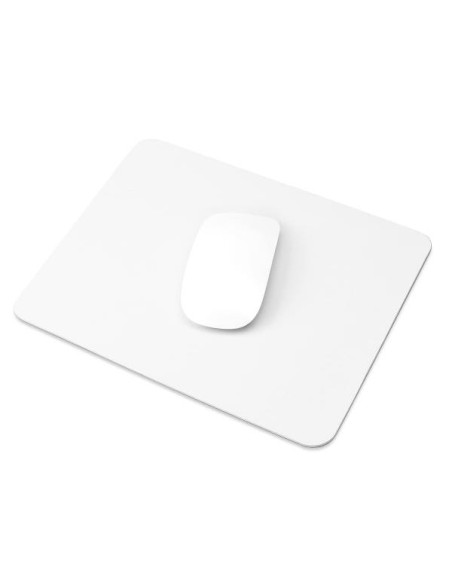 MOUSE PAD POLIESTERE BIANCO 23X19