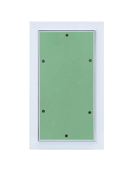 Pannello di Accesso Verde e Argento 25 x 45 cm