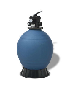 Filtro a sabbia per piscina Blu Ø 55.9 x 96.5 cm PE