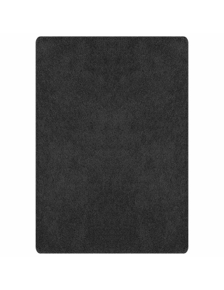 Tappeto Shaggy Antiscivolo Grigio scuro 240 x 340 cm PP