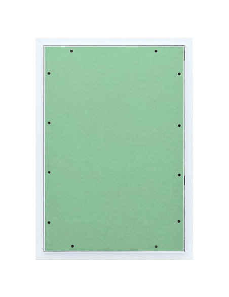 Pannello di Accesso Verde e Argento 55 x 75 cm