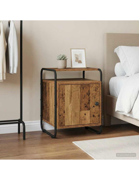 Armadio da Notte Legno antico Legno ingegnerizzato