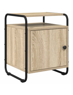 Armadio da Notte Rovere Sonoma Legno ingegnerizzato 2