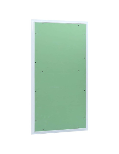 Pannello di Accesso Verde e Argento 55 x 105 cm