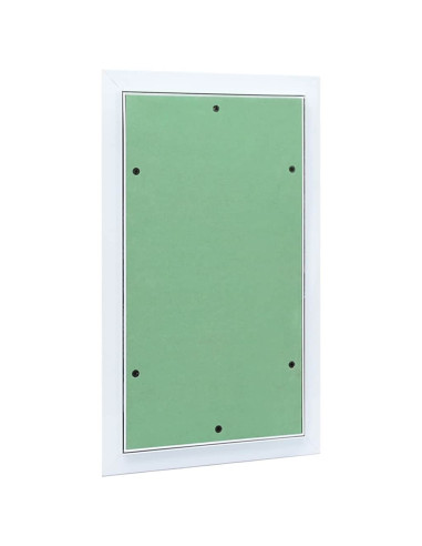 Pannello di Accesso Verde e Argento 30 x 45 cm