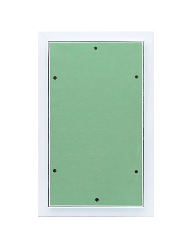 Pannello di Accesso Verde e Argento 30 x 45 cm