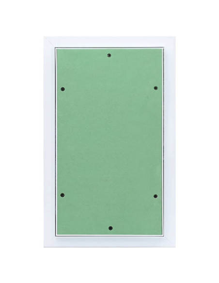 Pannello di Accesso Verde e Argento 30 x 45 cm