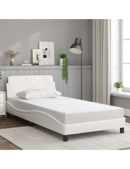 Giroletto Dover Bianco 100x190 cm in Similpelle