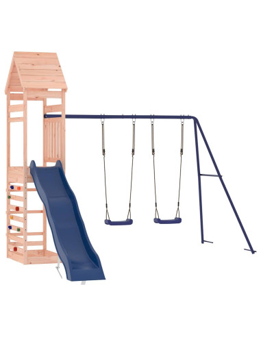 Set da Gioco da Esterno in Legno Massello di Douglas
