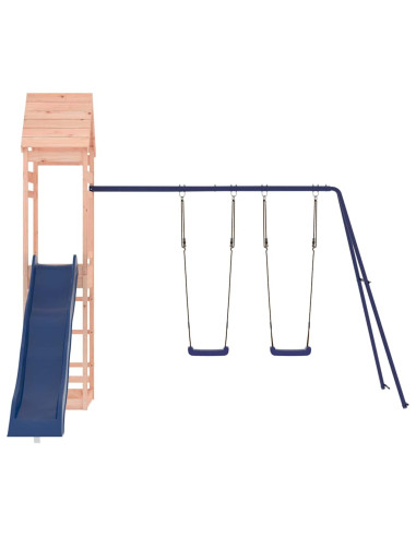 Set da Gioco da Esterno in Legno Massello di Douglas