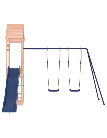 Set da Gioco da Esterno in Legno Massello di Douglas
