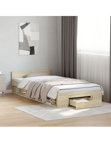 Giroletto Cassetto Rovere Sonoma 100x200 cm Legno Multistrato