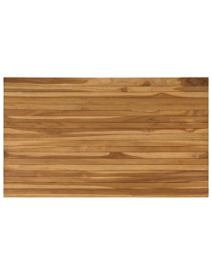 Piano del tavolo 120 x 70 x 3,5 cm Rettangolare Naturale 2