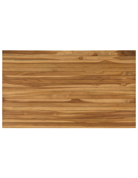 Piano del tavolo 120 x 70 x 3,5 cm Rettangolare Naturale