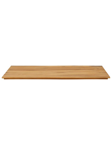 Piano del tavolo 120 x 70 x 3,5 cm Rettangolare Naturale