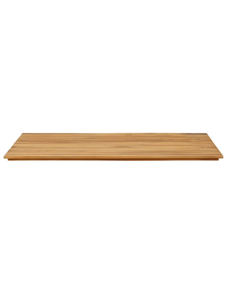 Piano del tavolo 120 x 70 x 3,5 cm Rettangolare Naturale