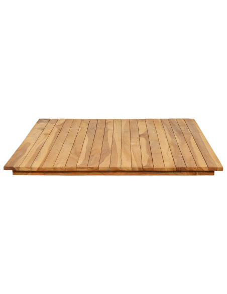 Piano del tavolo 120 x 70 x 3,5 cm Rettangolare Naturale