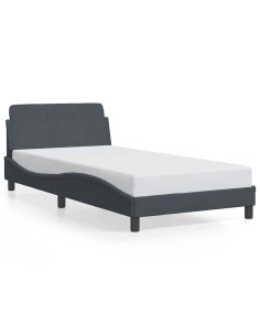 Giroletto Dover Grigio Scuro 100x190 cm in Velluto 2