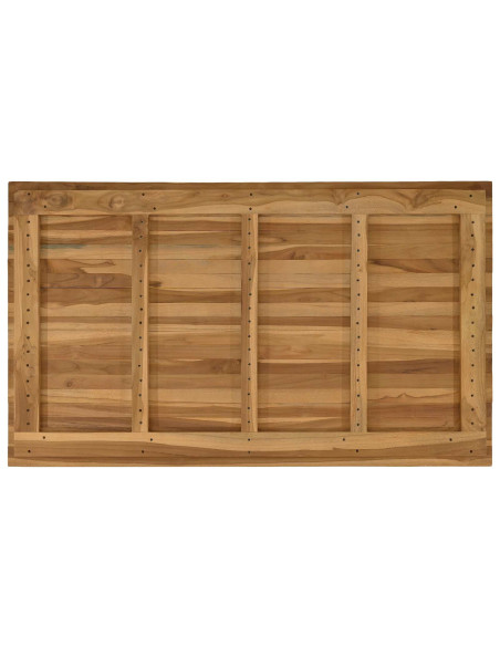 Piano del tavolo 120 x 70 x 3,5 cm Rettangolare Naturale