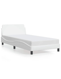 Giroletto Dover Bianco 100x190 cm in Similpelle 2