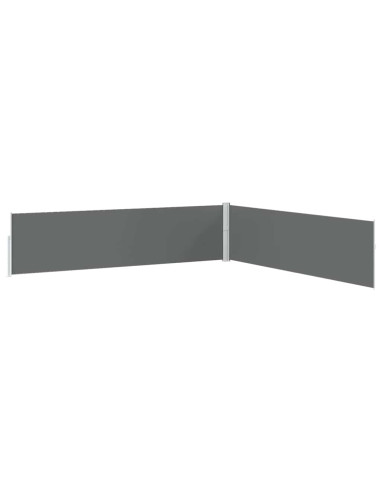 Tenda Laterale Retrattile per Patio 170x1200 cm Antracite