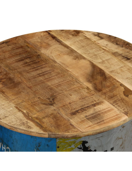 Tavolini da Caffè 2 pz in Legno Massello di Mango