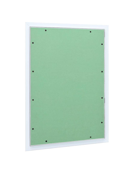 Pannello di Accesso Verde e Argento 55 x 75 cm