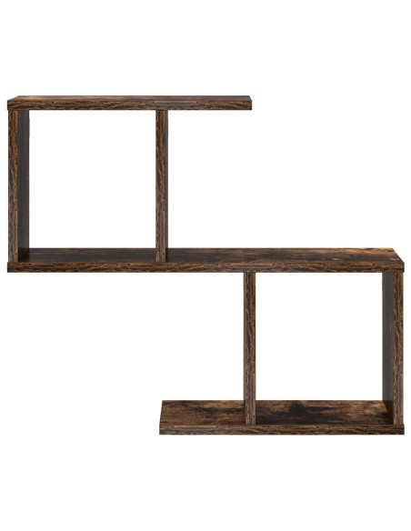 Scaffale da parete Rovere Fumo 60 x 12 x 50,5 cm