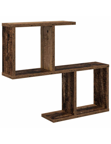 Scaffale da parete Legno antico 60 x 12 x 50,5 cm